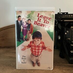 Universal 'Leave It To Beaver' VHS with Red Accents
